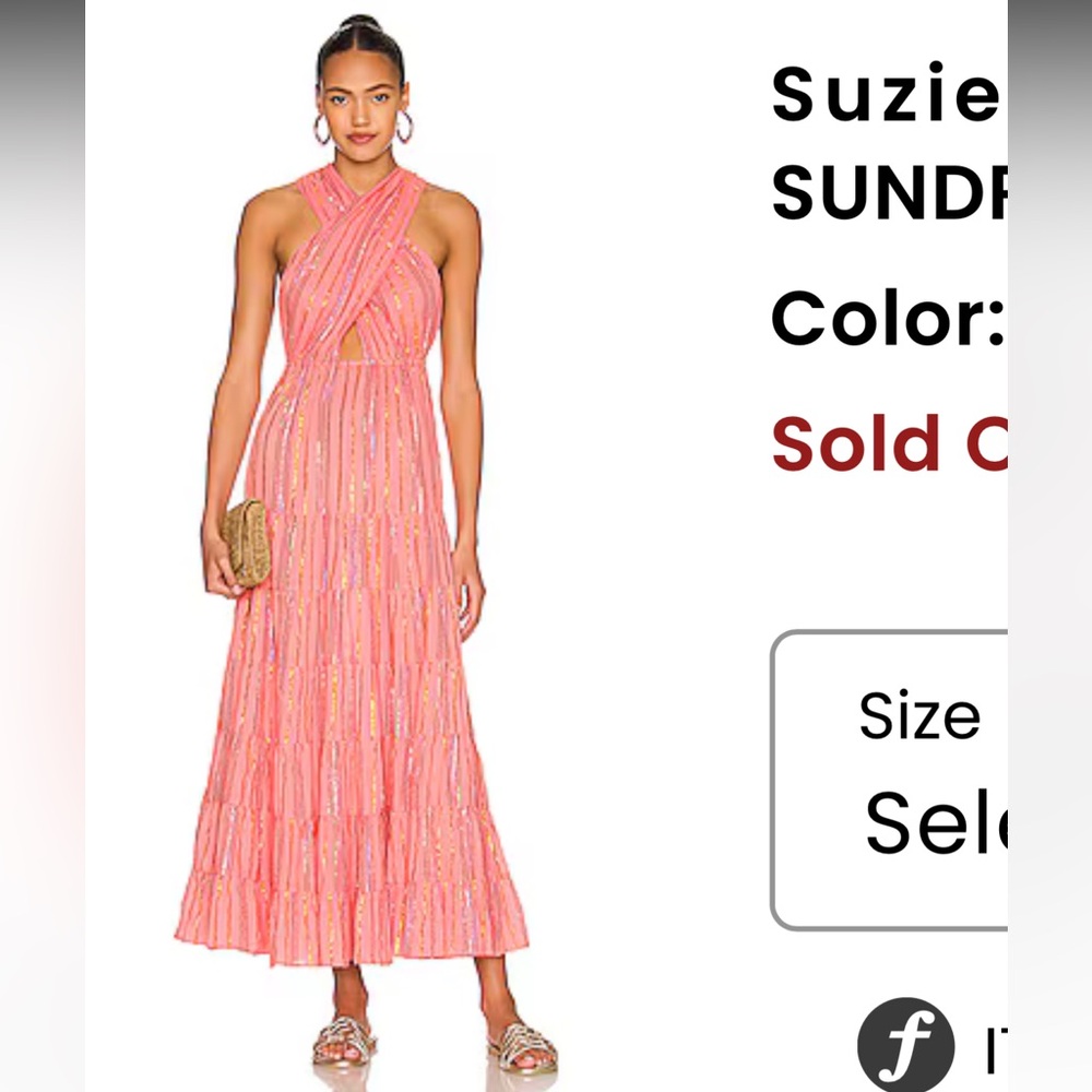 REVOLVE Pink Maxi Dress